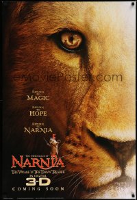 7w605 CHRONICLES OF NARNIA: THE VOYAGE OF THE DAWN TREADER style A int'l teaser DS 1sh '10 cool!