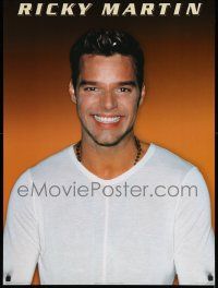 7w427 RICKY MARTIN 24x34 English commercial poster '99 smiling close-up of the Puerto Rican singer