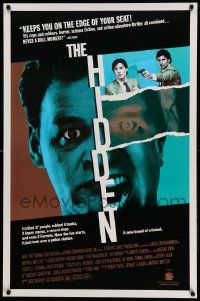 7w704 HIDDEN 1sh '87 Kyle MacLachlan, a new breed of criminal just took over a police station!