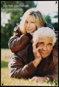 7w099 BARBRA STREISAND 2-sided 24x36 music poster '99 image of Babs and Brolin, A Love Like Ours!