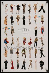 7w067 CENTRAL 20x30 Hong Kong advertising poster '06 cool ad with images of many models!