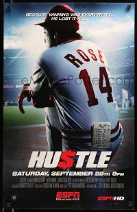 7w294 HUSTLE tv poster '04 great image of Tom Sizemore as Pete Rose!