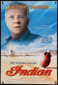 7w995 WORLD'S FASTEST INDIAN 1sh '05 Anthony Hopkins, Diane Ladd, motorcycle speed record!