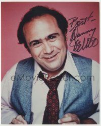 7x1060 DANNY DEVITO signed color 8x10 REPRO still '80s wonderful portrait when he was on TV's Taxi!