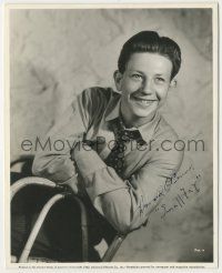 7x0727 DONALD O'CONNOR signed 7.75x9.5 still '42 super young smiling portrait, he wrote Small Fry!