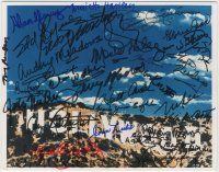 7x1084 HOLLYWOOD SIGN signed color 8x10 REPRO '80s by TWENTY NINE over the iconic landmark!