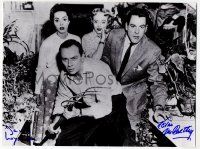 7x0299 INVASION OF THE BODY SNATCHERS signed 10x13.25 REPRO still '56 by BOTH McCarthy AND Wynter!