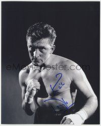 7x1308 KIRK DOUGLAS signed 8x10 REPRO photo '80s great barechested boxing portrait from The Champion