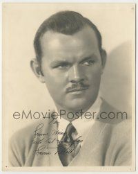 7x0804 LAWRENCE TIBBETT signed deluxe 7.75x9.75 still '30s best c/u of the opera singer by Hurrell!