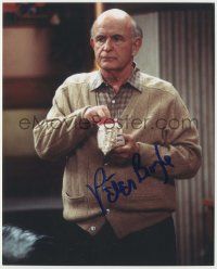 7x1135 PETER BOYLE signed color 8x10 REPRO still '00s great close up from Everybody Loves Raymond!