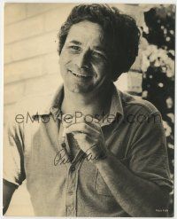 7x1348 PETER FALK signed 8x10 REPRO '73 great waist-high smiling close up with cigarette!