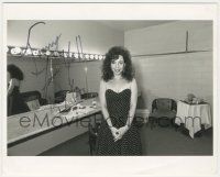 7x1358 RITA RUDNER signed 8x10 REPRO still '90s great smiling close up in her dressing room!