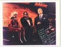 7x1161 SUSAN GORDON signed color 8.5x11 REPRO '80s as a child w/ Louis Armstrong & Danny Kaye!