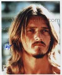 7x1165 TED NEELEY signed color 8x10 REPRO still '90s close up as Jesus from Jesus Christ Superstar!