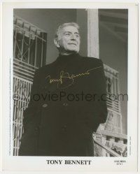 7x0656 TONY BENNETT signed 8x10 music publicity still '97 portrait of the singer by Nigel Parry!