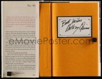 7x0144 ANTHONY QUINN signed bookplate in 1st ed. hardcover book '95 his autobiography One Man Tango!