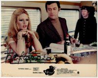 7x0273 LES FEMMES signed laminated French LC '69 by Brigitte Bardot, who's ignoring Maurice Ronet!
