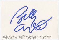 7x0895 BILLY CRYSTAL signed 4x6 index card '00s with color photo and a biography!