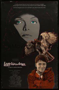 7x0393 LADYHAWKE signed 1sh '85 by BOTH writer Tom Mankiewicz AND director Richard Donner!