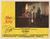 7x0116 JERK signed int'l LC '79 by Steve Martin, he's talking to his dog wearing hat & sunglasses!