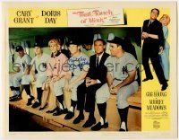 7x0137 THAT TOUCH OF MINK signed LC #6 '62 by Mickey Mantle, in dugout w/Maris, Berra, Grant & Day!