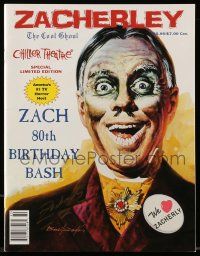7x0238 JOHN ZACHERLE signed magazine '98 art of The Cool Ghoul on the cover of his own publication!