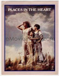 7x0257 ROBERT BENTON signed trade ad '84 when he directed Places in the Heart!