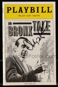 7x0451 CHAZZ PALMINTERI signed playbill '07 when he starred in his one-man show A Bronx Tale!