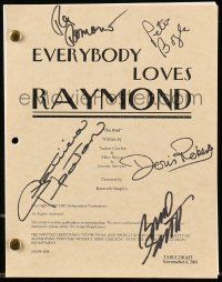 7x0226 EVERYBODY LOVES RAYMOND signed table draft TV script '03 by Romano, Boyle, Roberts +TWO more!