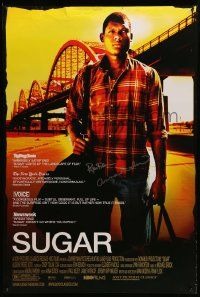 7x0399 SUGAR signed DS 1sh '08 by BOTH directors Anna Boden AND Ryan Fleck!