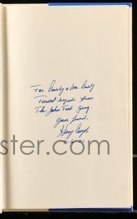 7x0441 HARRY CAREY JR. signed hardcover book '94 his autobiography Company of Heroes!