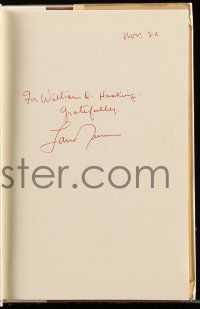 7x0444 LANA TURNER signed first edition book '82 her autobiography, The Lady, The Legend, The Truth!