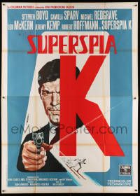 7y633 ASSIGNMENT K Italian 2p '68 cool De Seta art of spy Stephen Boyd, directed by Val Guest!