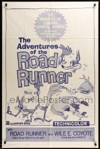 7z020 ADVENTURES OF THE ROAD-RUNNER 1sh '62 Mel Blanc, Chuck Jones, Looney Tunes & Merrie Melodies