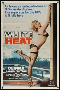 7z028 ALICE RENT A GIRL 1sh '82 L'amour aux sports d'hiver, once in a decade, White Heat!
