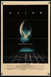 7z029 ALIEN 1sh '79 Ridley Scott outer space sci-fi monster classic, cool egg image!