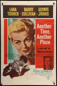 7z051 ANOTHER TIME ANOTHER PLACE 1sh '58 sexy Lana Turner has an affair with young Sean Connery!