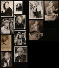 8a353 LOT OF 11 8X10 NEWS PHOTOS OF GEORGE KENNEDY '60s-70s great portraits in costume!
