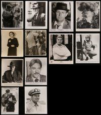 8a350 LOT OF 12 8X10 STILLS '60s-80s a variety of great close portraits & movie scenes!