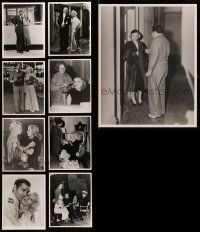 8a519 LOT OF 9 JEAN HARLOW REPRO VERTICAL 8X10 STILLS '80s great candid images & movie scenes!