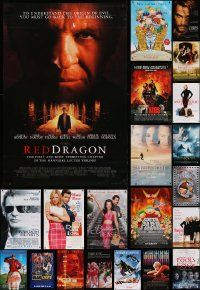 8a418 LOT OF 29 UNFOLDED DOUBLE-SIDED 27X40 ONE-SHEETS '90s-00s a variety of great movie images!