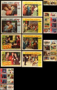8a152 LOT OF 34 LOBBY CARDS '50s-60s incomplete sets from a variety of different movies!