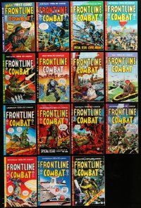 8a227 LOT OF 15 FRONTLINE COMBAT EC COMICS REPRINT COMIC BOOKS '90s same as the 1950s comics!