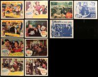 8a174 LOT OF 11 LOBBY CARDS FROM BLONDIE MOVIES '40s-50s incomplete sets from 5 different movies!