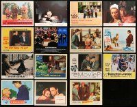 8a165 LOT OF 15 LOBBY CARDS '60s-80s great scenes from a variety of different movies!