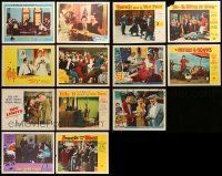 8a170 LOT OF 13 LOBBY CARDS FROM COMEDY MOVIES '70s-80s scenes from a variety of funny movies!
