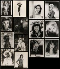 8a346 LOT OF 14 8X10 STILLS OF PRETTY WOMEN '60s-90s great full-length & close portraits!