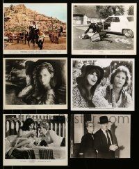 8a358 LOT OF 6 COLOR AND BLACK & WHITE 8X10 STILLS '60s-70s a variety of great movie scenes!