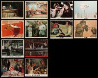 8a339 LOT OF 20 COLOR MOSTLY HORROR/SCI-FI 8X10 STILLS '50s-80s great scenes from scary movies!