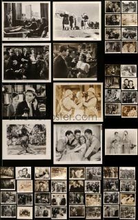 8a318 LOT OF 57 1930S-1940S 8X10 STILLS '30s-40s great scenes from a variety of different movies!